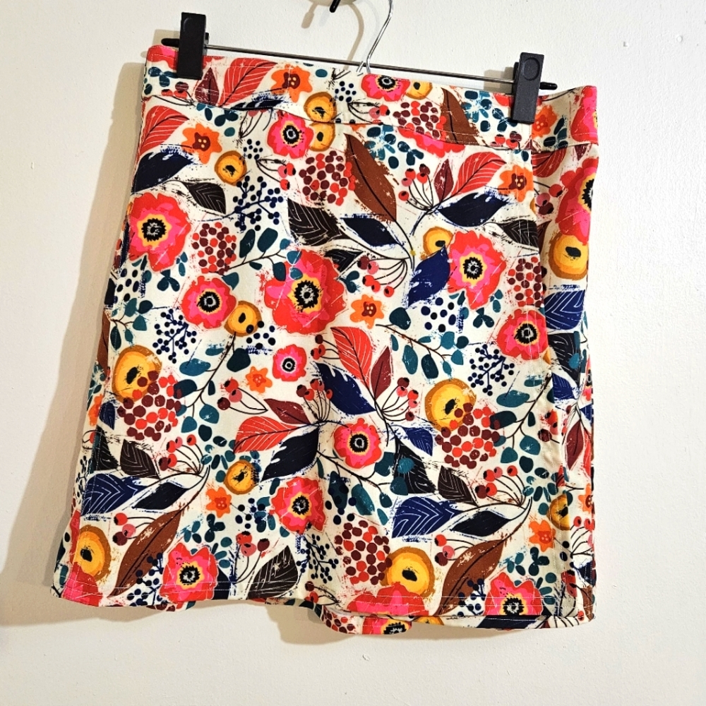 RipSkirt Hawaii Wrap Quick Dry Travel Skirt Tropical Floral XS